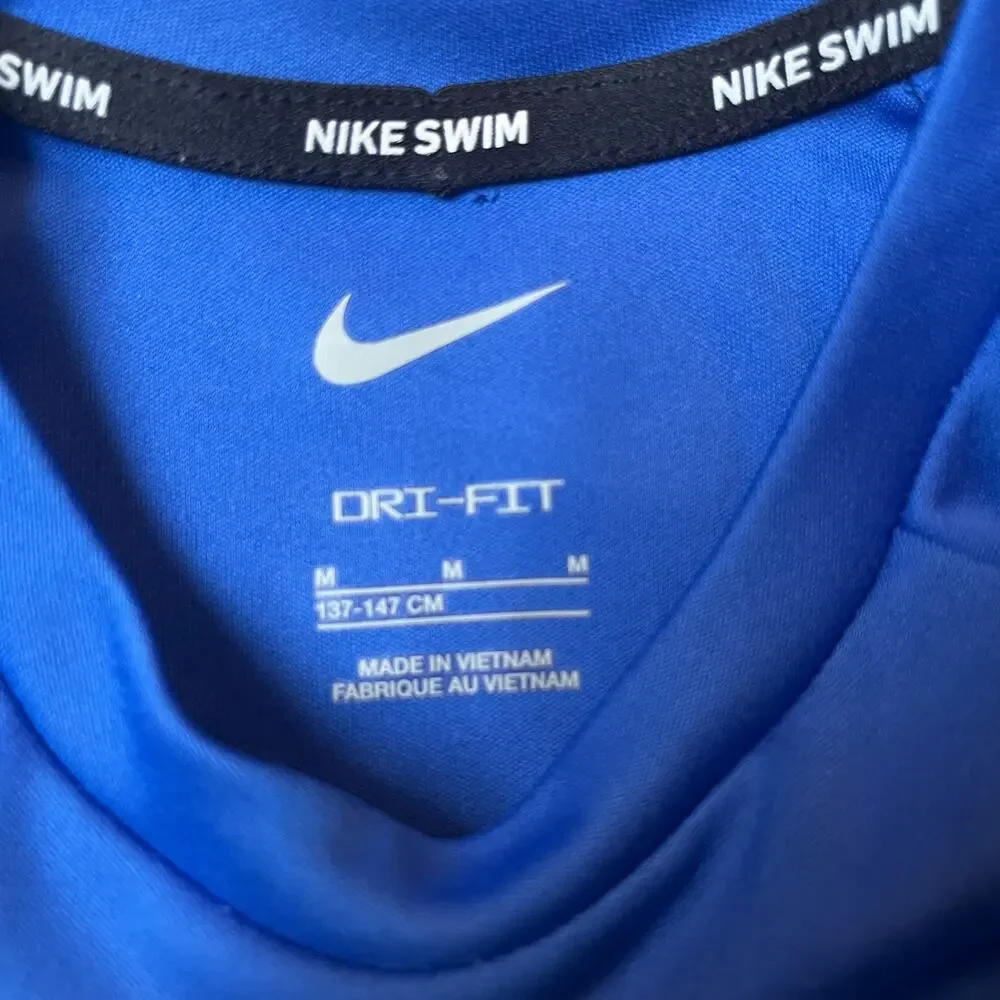 Nike Swim Boy's MD UPF 40+ Rash Guard Shirt